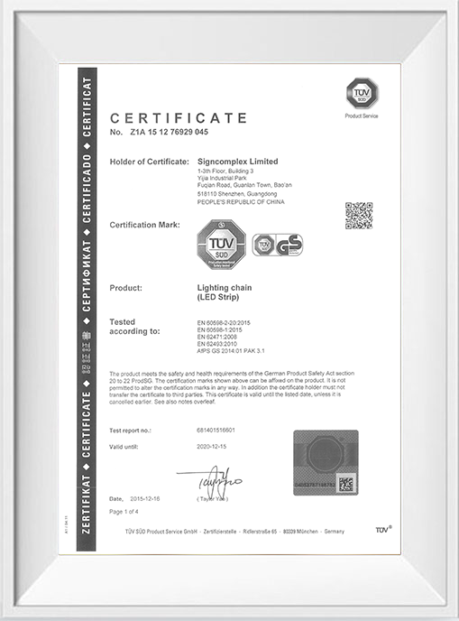 Emergency Light Supplier TUV Certified