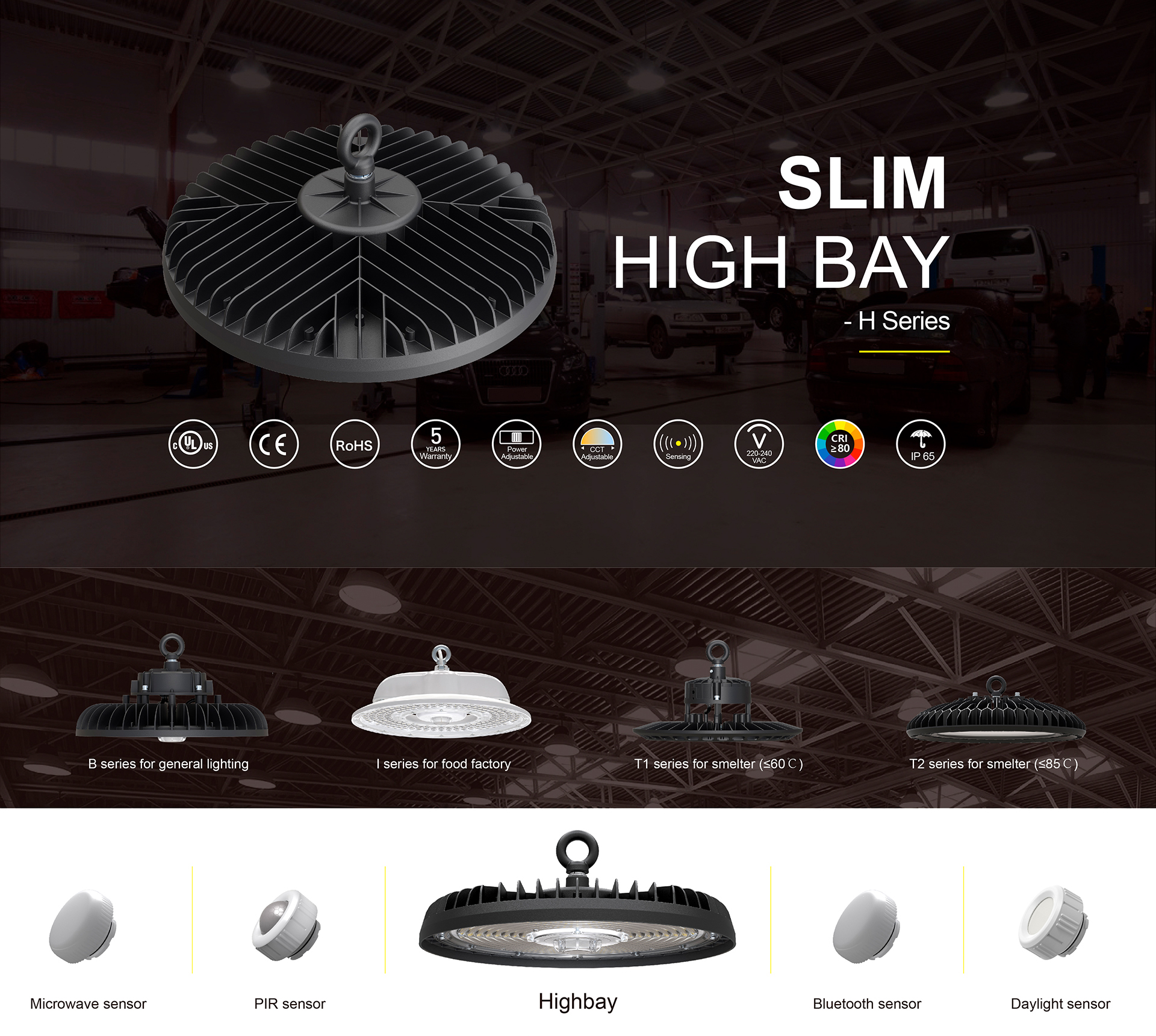 Slim High Bay Led Lighting