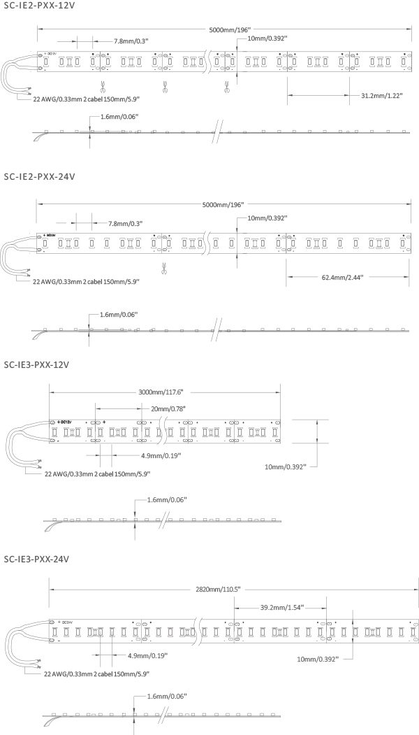 Outdoor Strip Lighting