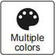 multiple colors