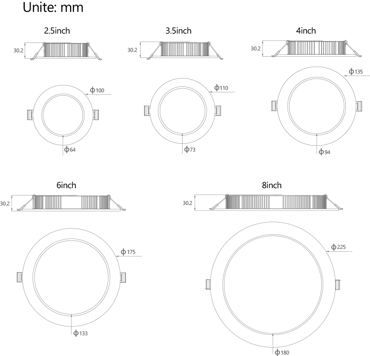 Ultra-thin Downlight DL101