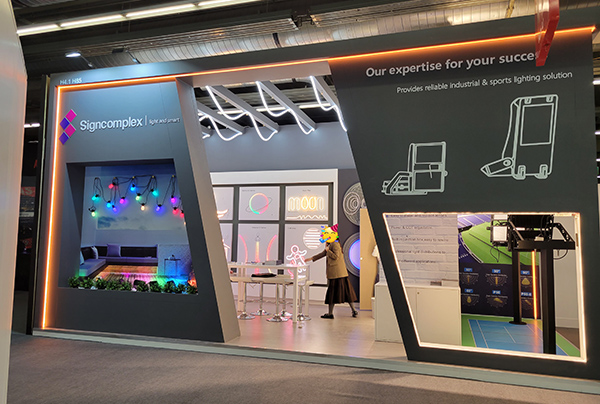 Signcomplex Attracted Much Attention in Light + Building 2022
