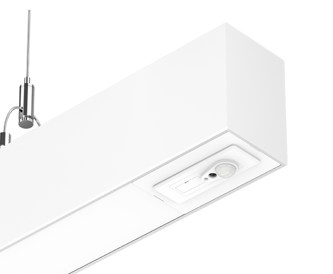 8055 direct indirect linear light with pir sensor signcomplex