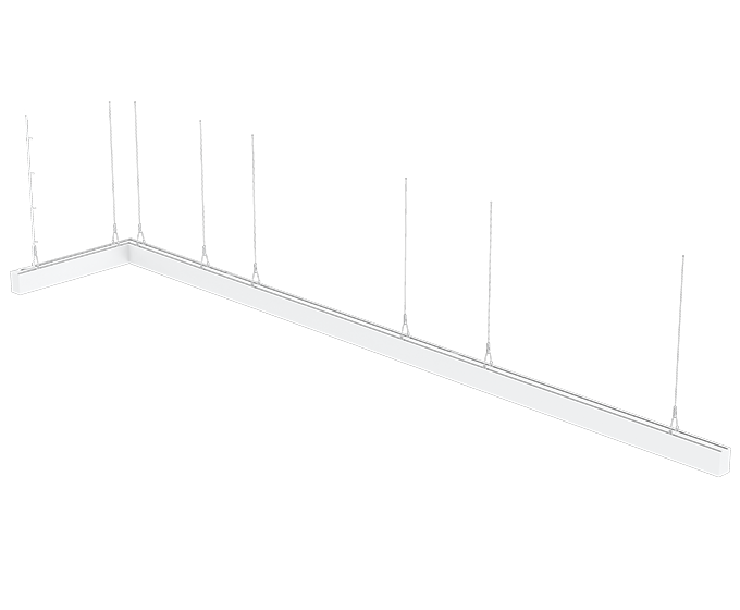 8456 linear light with direct and indirect lighting made by signcomplex