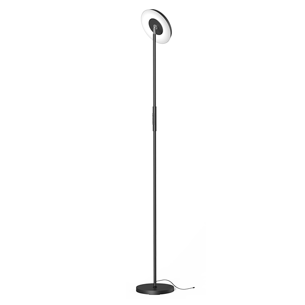 round floor lamp with direct indirect lighting signcomplex