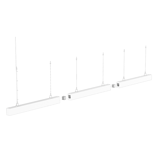 11070 linear light in single run continuous run of from signcomplex