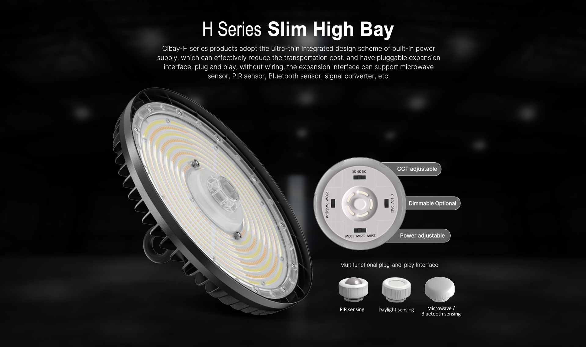H series high bay light