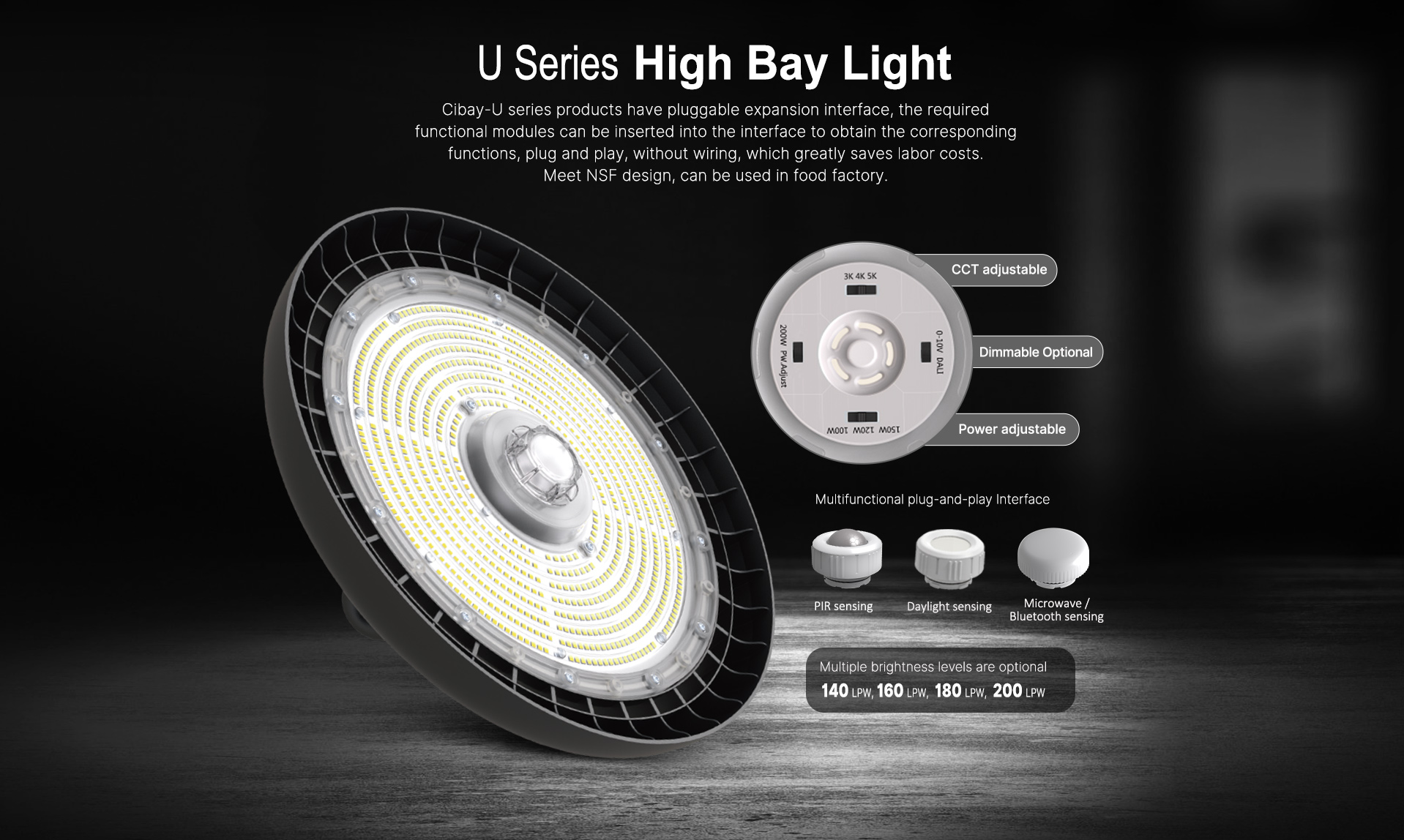 U series highbay light