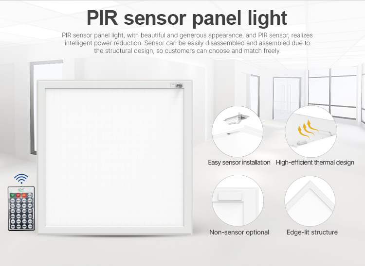 pir sensor panel light