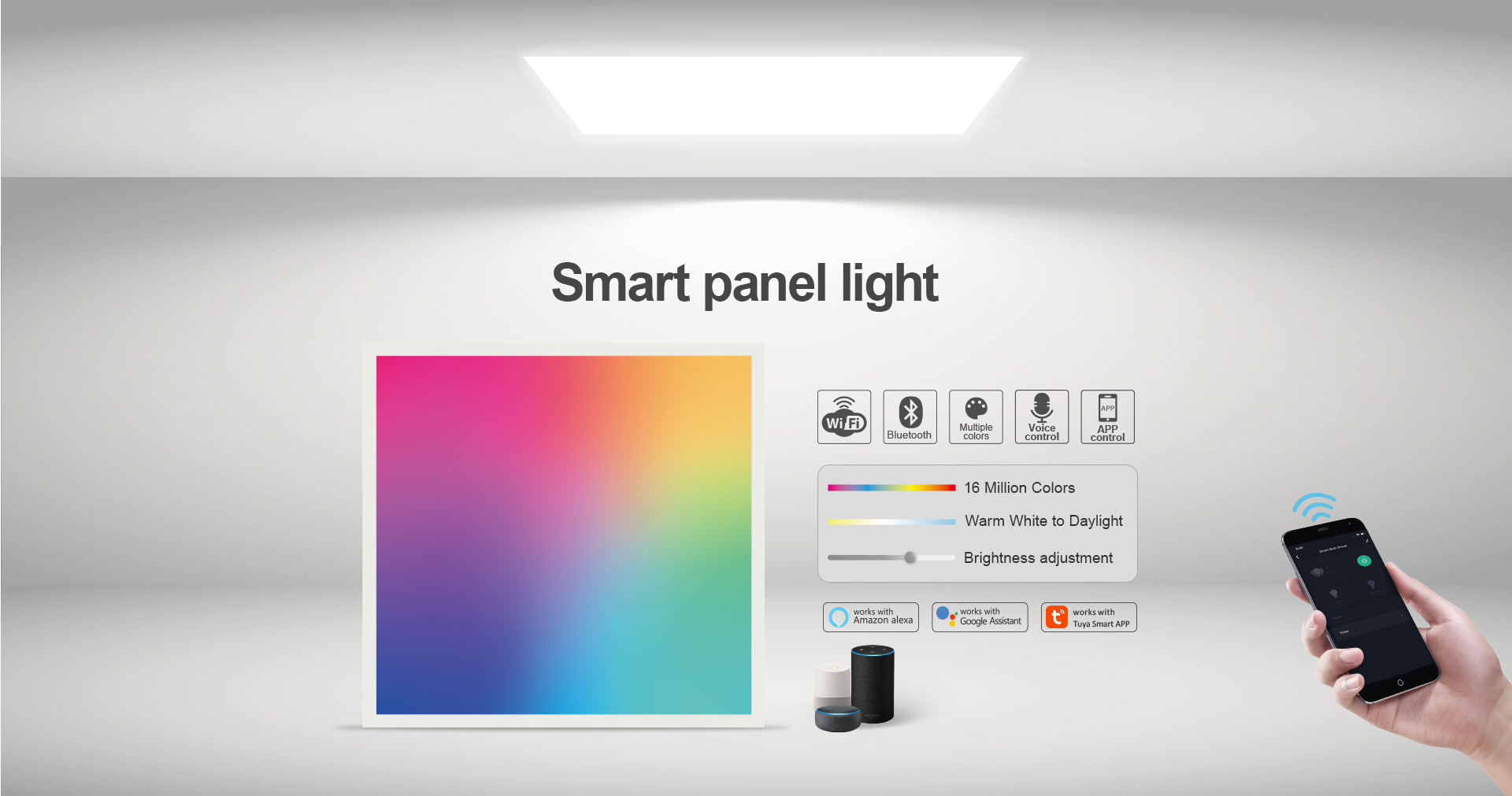 smart panel light