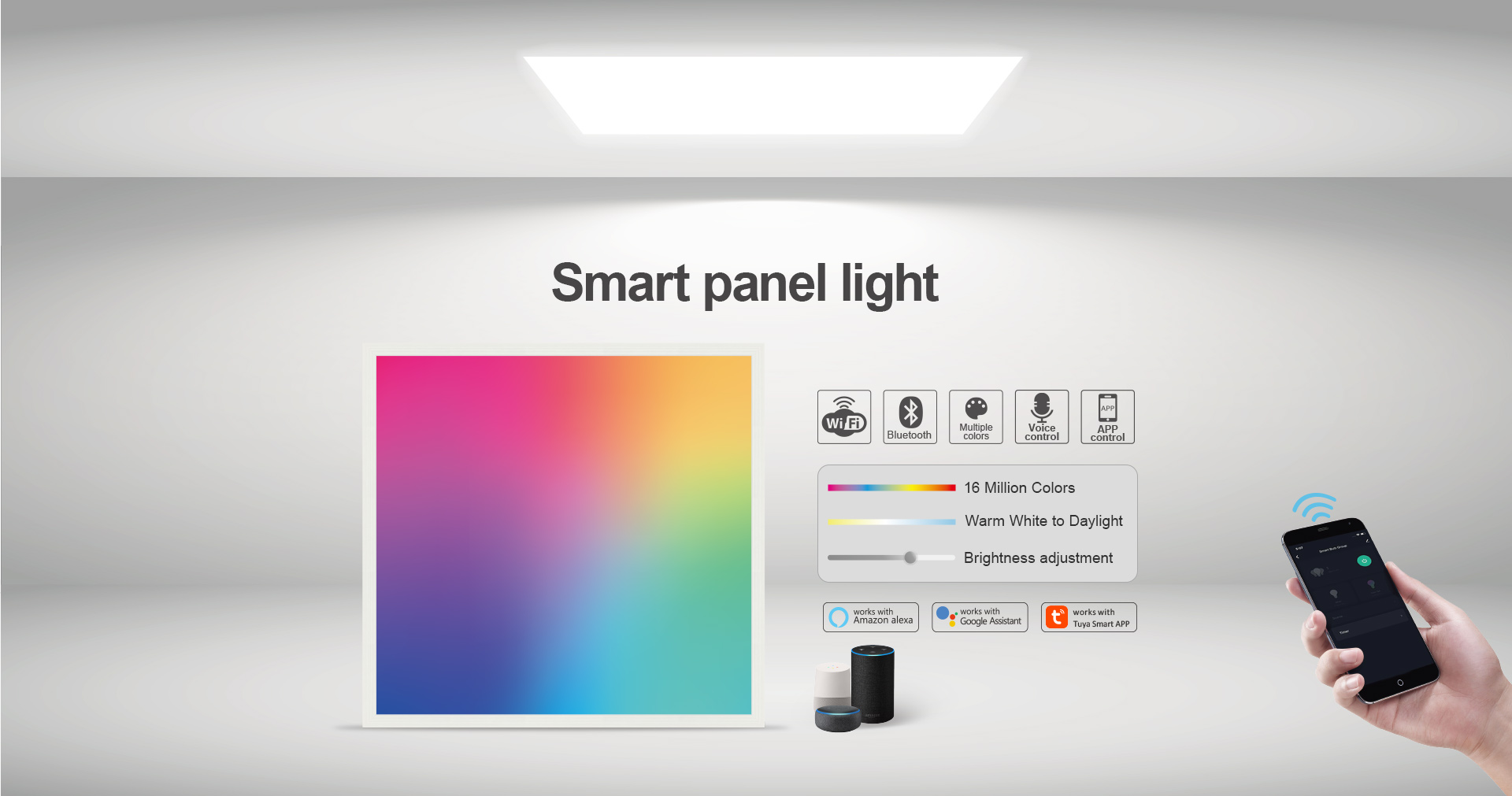 smart panel light