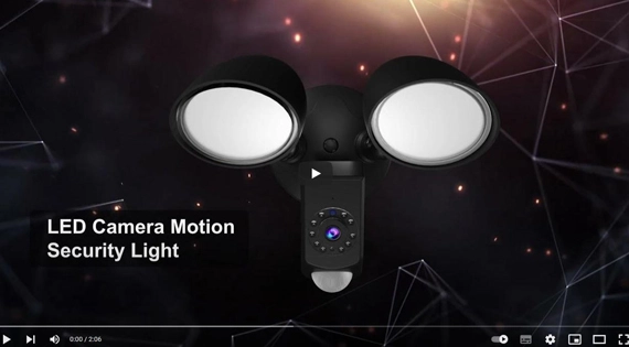 LED Camera Motion Security Lights