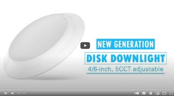 New Generation 5CCT DISK Light