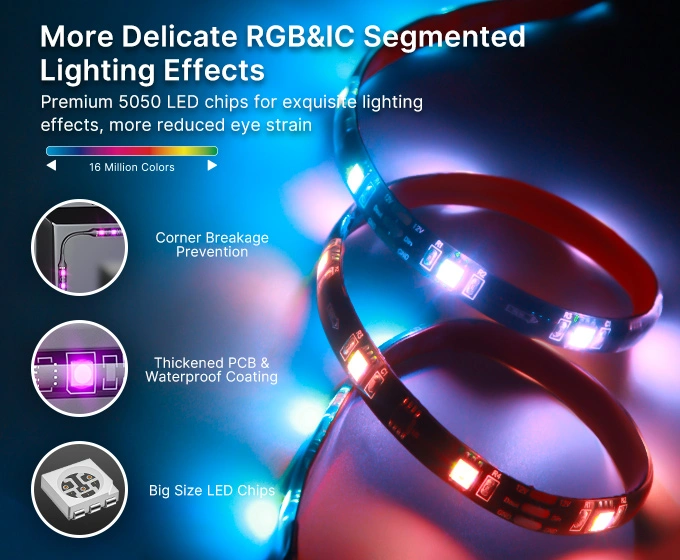 hdmi tv led strip kit4
