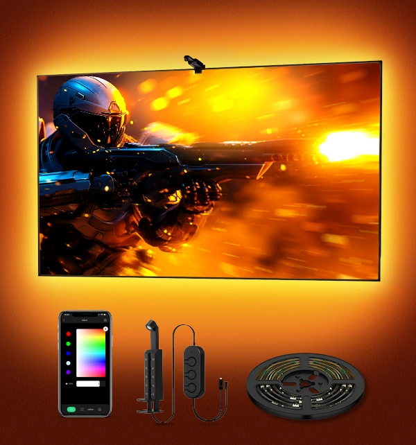 AR Color Pickup TV Backlight  LED Strip Kit