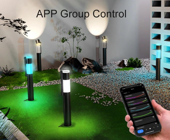 smart outdoor pathway light2