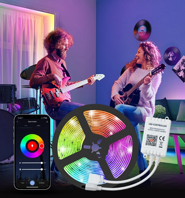Smart Bluetooth 5050 RGB LED Strip Kit