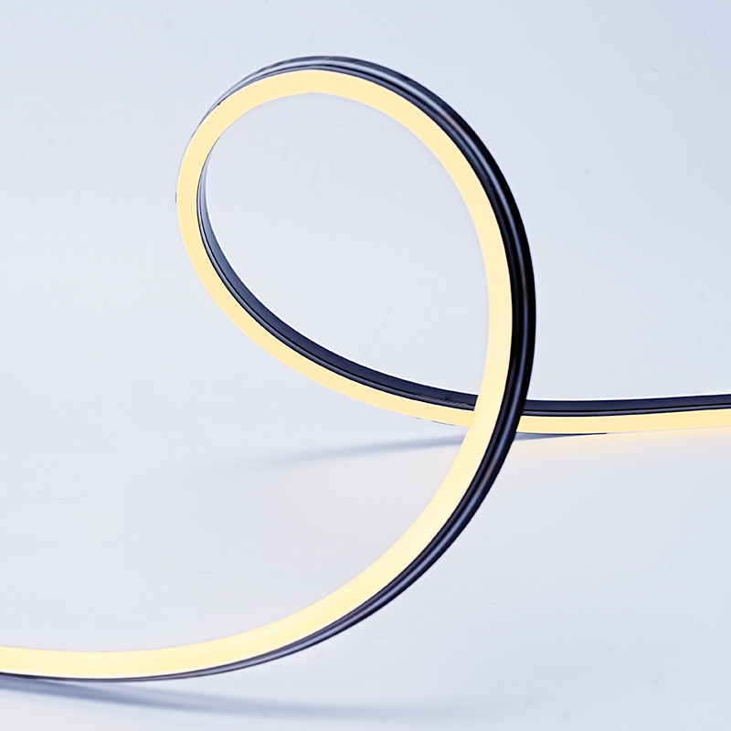 Three-color Silicone Side-emitting Black neon strip