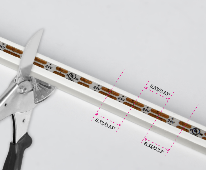 Mini Cutting Top-view Ultra-narrow Neon Strip