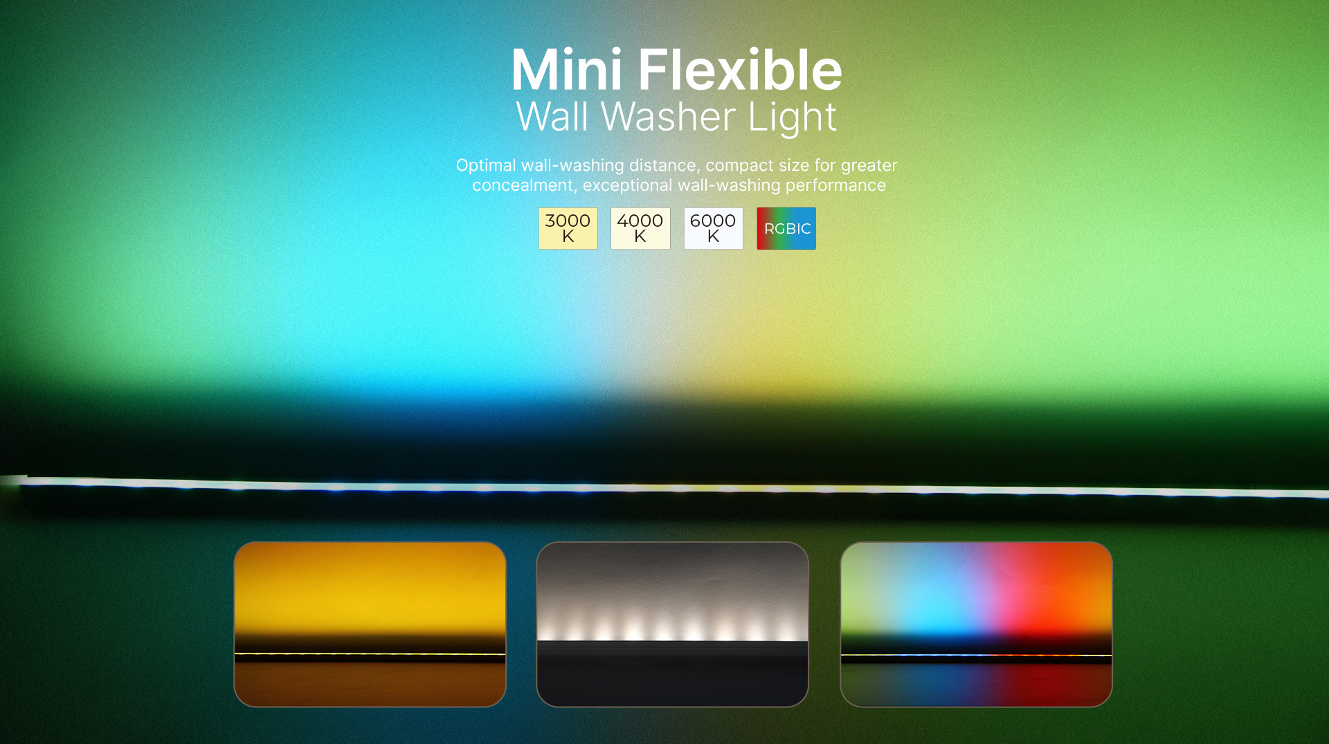Mini Flexible Wall Washer Light