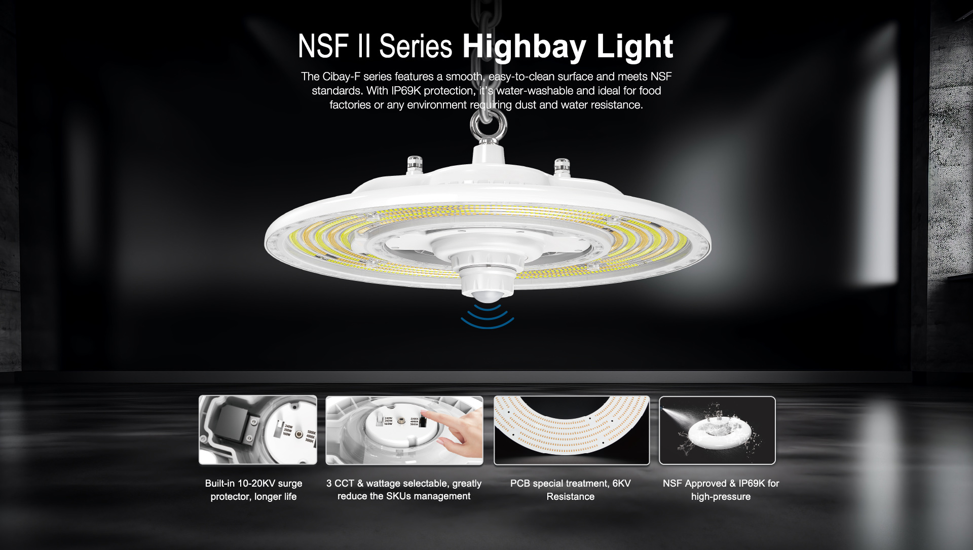 NSF II Series Highbay Light