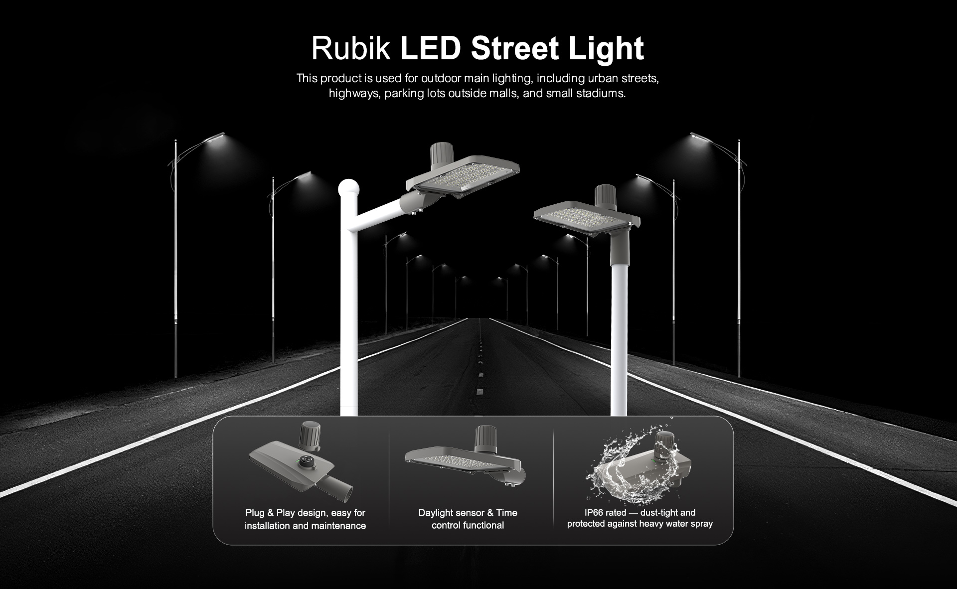 Rubik LED Street Light