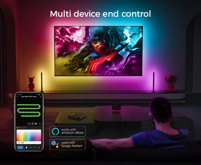 HDMI2.1 Screen Sync TV Backlight Strip Kit