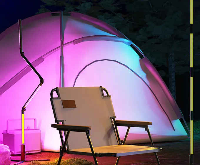 Foldable Floor Lamp Portable Version