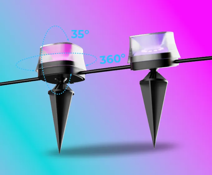 RGBCW Outdoor Pathway Light V2 series