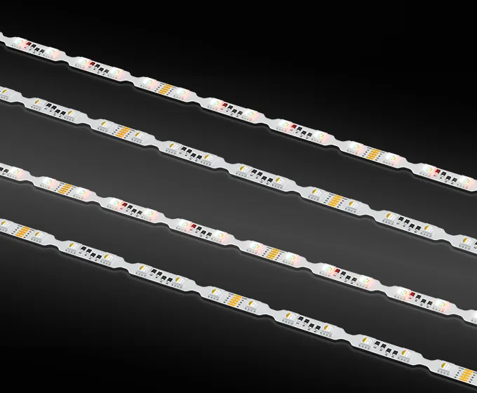 RGBW 4-in-1 S-Type Arbitrary Bending Strip